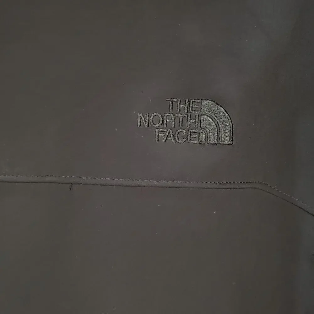 The North Face Apex Softshell Jacket Mens Large Black Full Zip VEGA Logo